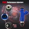 6PCS 16600-JF00A Fuel Injectors For 2009-2017 Nissan GT-R 550cc G37 350Z 370Z 16600JF00A 14002 AN001