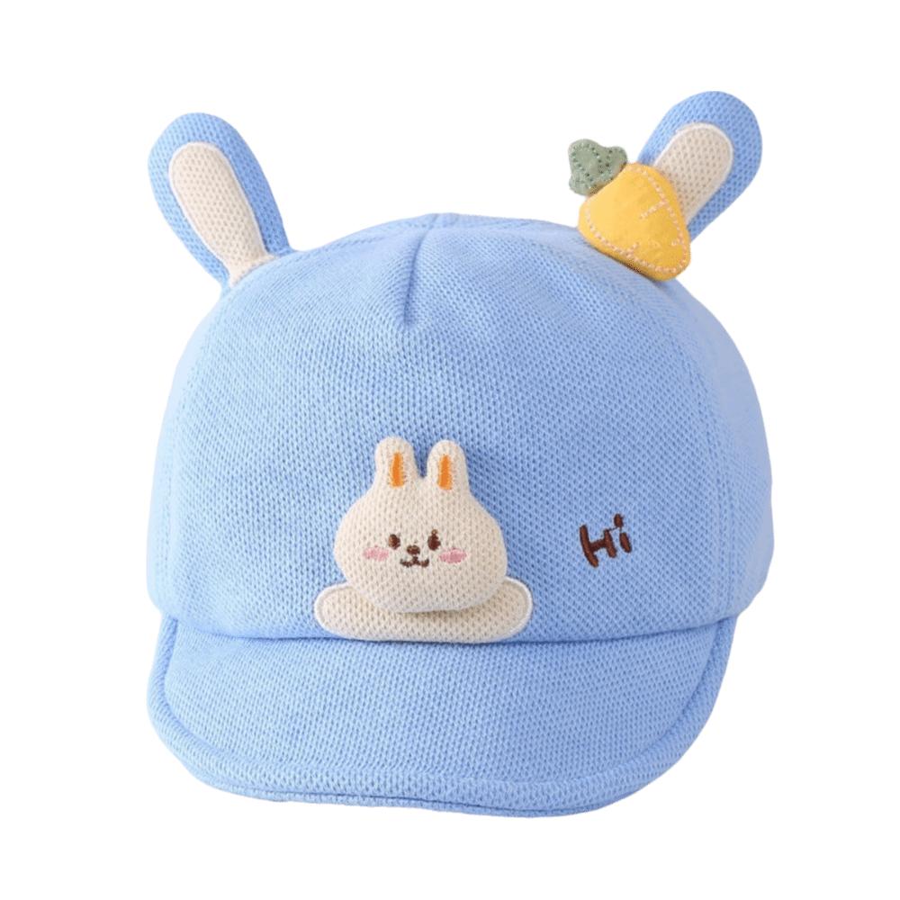 Cartoon Rabbit Ears Cartoon Peaked Hat Soft Brim Sun Hat Cute Sunshade Visors Boys Girls Kids