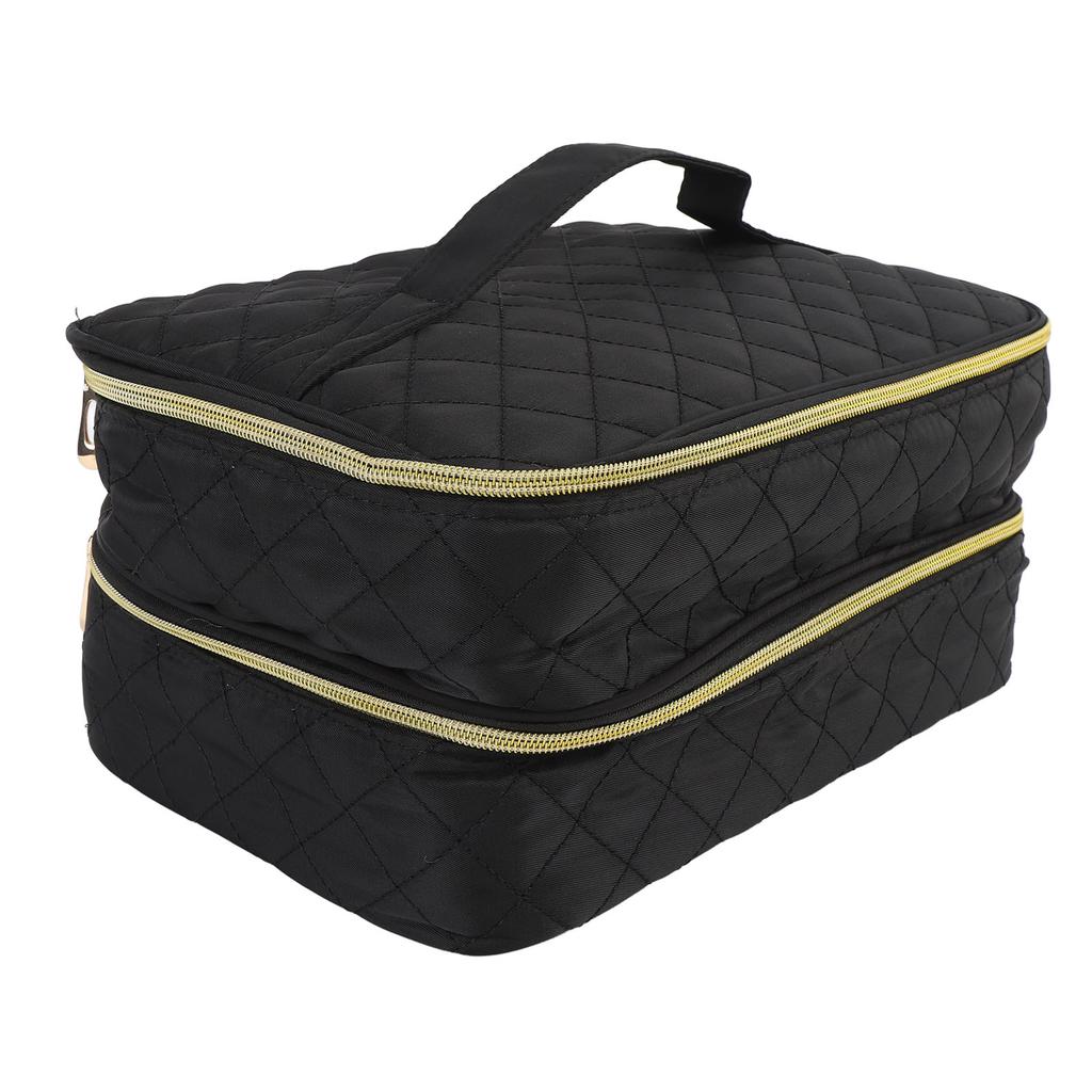 Чехол для переноски лака для ногтей вмещает 40 бутылочек, двухслойный портативный держатель для лака для ногтей