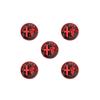11mm 14mm Aluminium Metal Car Key Emblem Stickers For Alfa Romeo Giulietta GT 159 147 156 Mito Brera Giulia F1 Stelvio VolanteIW8 