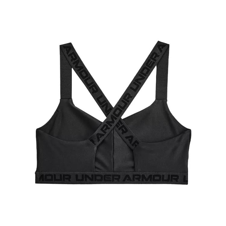 Under Armour Strappy Sports Underwear Women's Black Moderate (Unisex) Sports Underwear 1370896 010