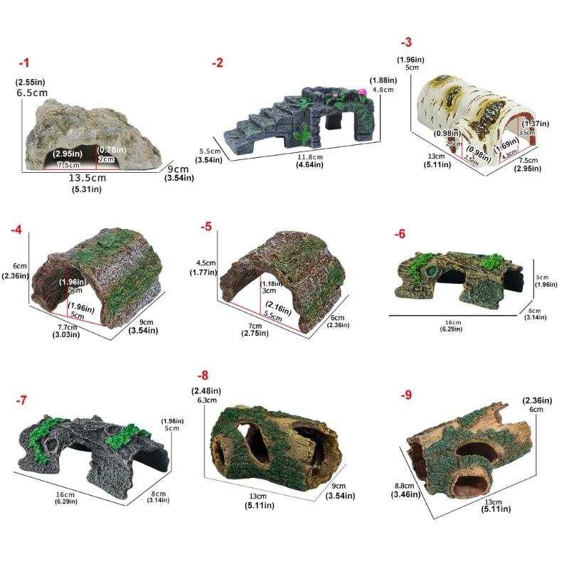 Аквариумный Ландшафтный Кора и Камень Модель Декорации для Аквариумов Художественные Поделки Террариум Среда Обитания Украшения