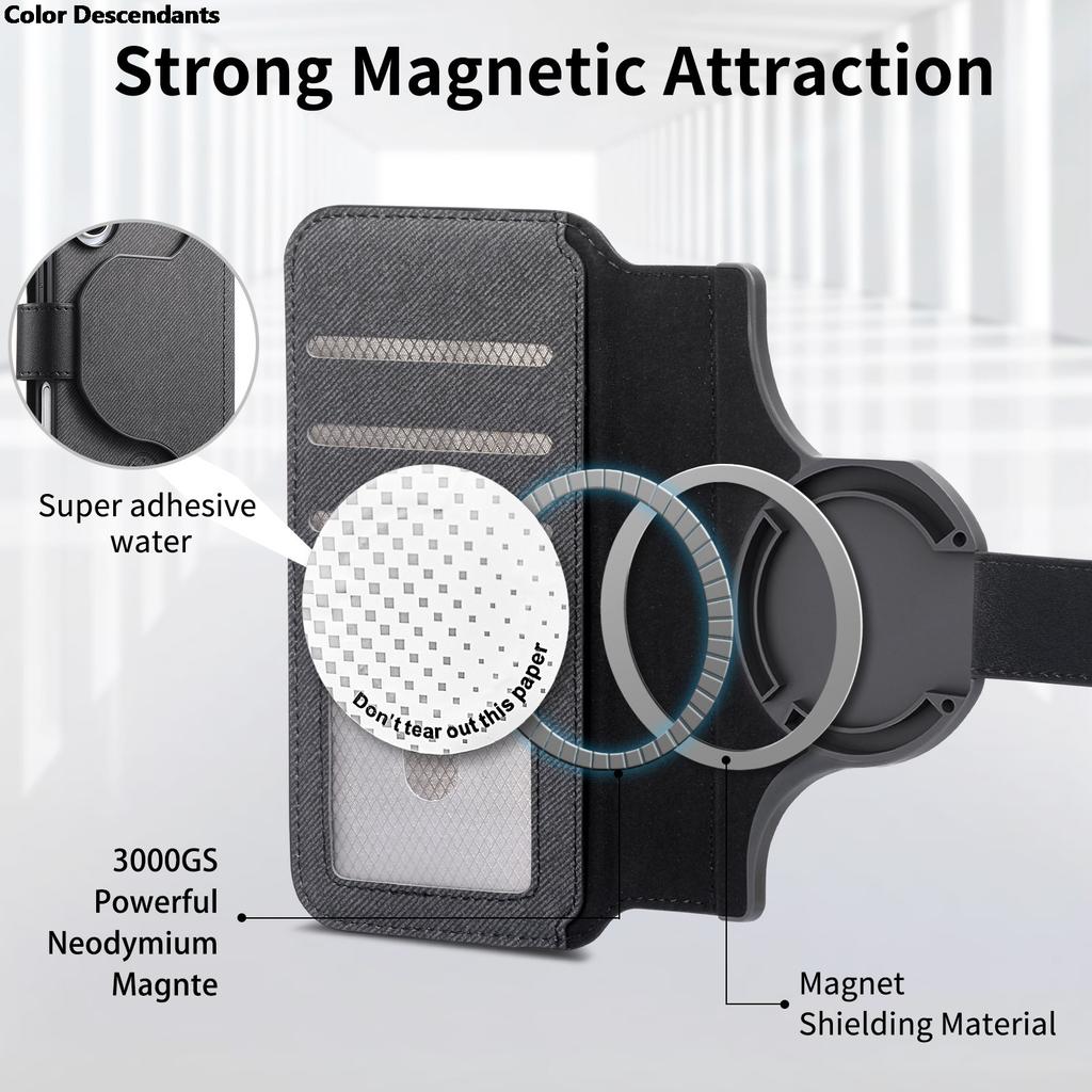 For Xiaomi 15T Pro 5G 2In1 Detachable Zipper Leather Wallet Case For Xiaomi 15T Magnet Back Cover Mi 15T 17 15 Funda Shockproof