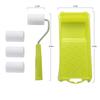Foam Paint Roller Kit Painting Repair Brush Small Paint Roller Tray Set