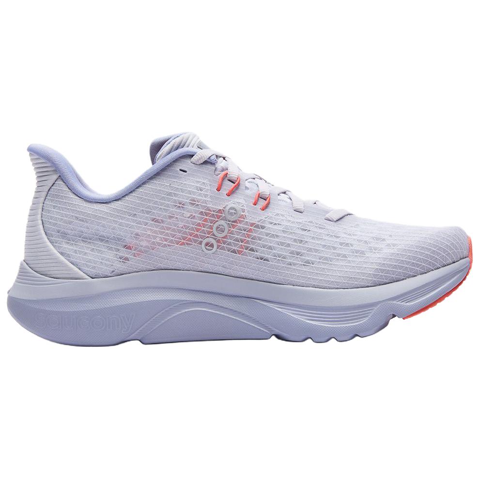 SAUCONY Kinvara Essence 16 Нескользящие и дышащие кроссовки с низким верхом для повседневной носки, спринтерских гонок и бега, женские, светло-серые, Saucony S11020-247