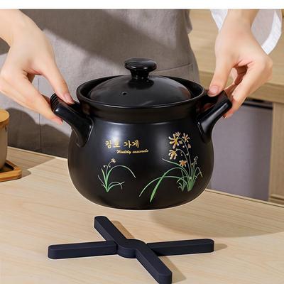 Крестообразные складные силиконовые термостойкие подставки кухонная утварь кухонная утварь кухонная утварь изолированные подставки подставки