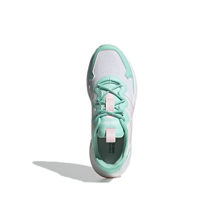 adidas Neo Roamer Удобные Нескользящие Прочные Дышащие Повседневные Кроссовки с Низким Верхом Женская Обувь Белый Зеленый Розовый FY6704