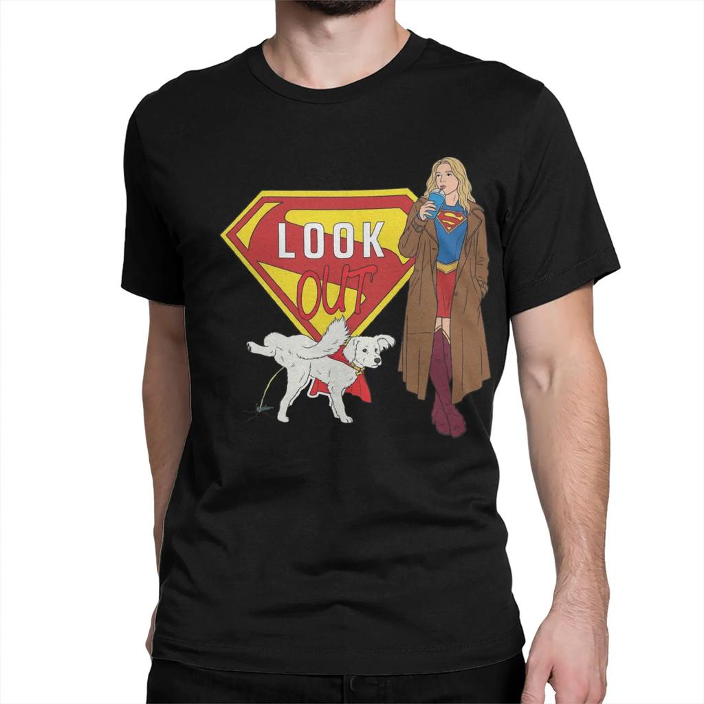 Футболка Supergirls Унисекс Унисекс 100% Хлопок Новинка Футболки Круглый Вырез Футболка С Коротким Рукавом Топы Взрослые