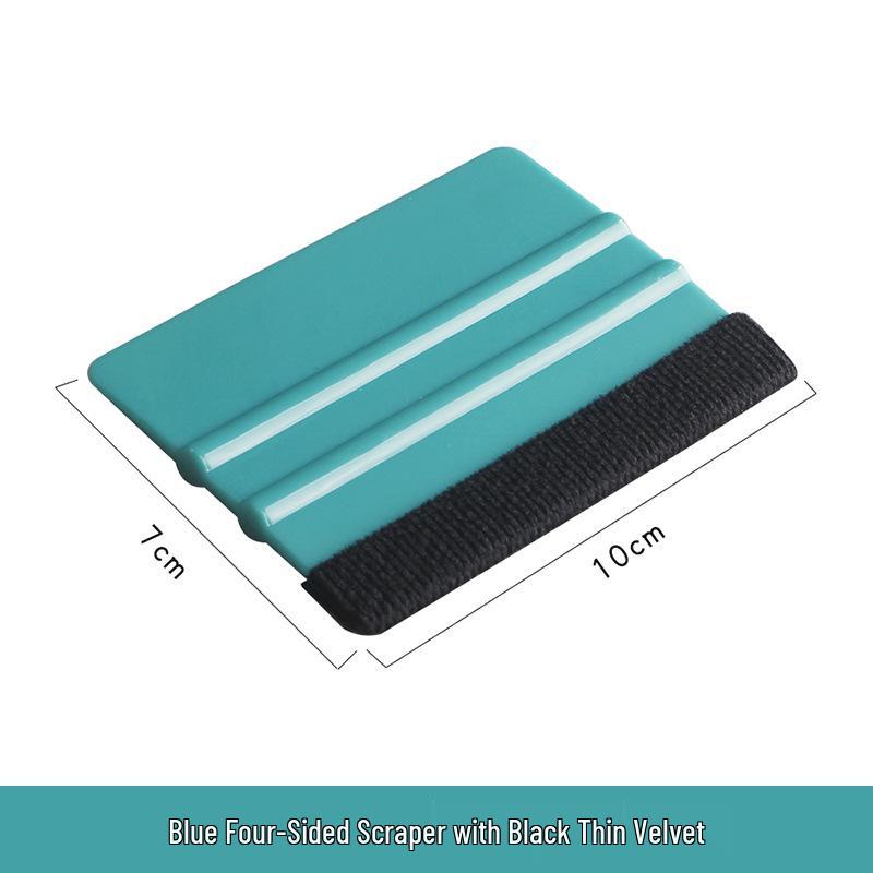 Car Color Change Film Squeegee with Felt Edge – Application Tool for Plastic and Advertising Films