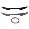 Rear Trunk Roof Spoiler Wing Improve Aerodynamic Tail Trunk Roof Lip Wing Kit for 8V Hatchback 2014