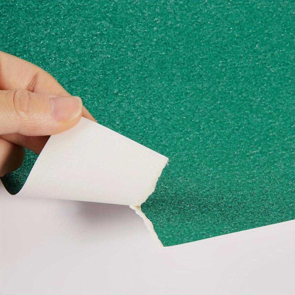 19sheets Green Glitter Cardstock One-sided Non-Adhesive 8.3 X 11.7Inches for DIY Crafts, Art Projects, Party Decor, Gift Box Wrapping 250GSM/92lb