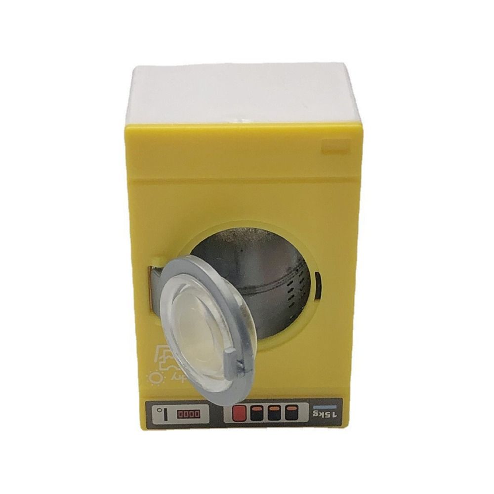 Kitchen Furniture Doll House Accessories 1:12 Dollhouse Washing Machine Miniature Washing Machine
