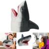 Премиальная плюшевая игрушка-рукавица в виде головы акулы для детей, безопасная и развивающая игра