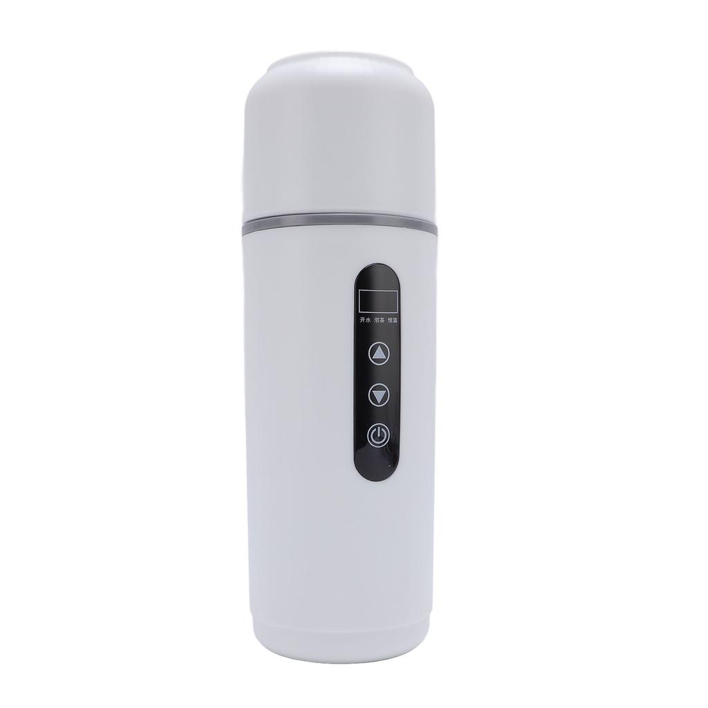 Портативный автомобильный нагревательный стакан 500 мл дорожный электрический чайник 12 В 24 В портативный водонагреватель нагревательная чашка для