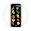 Case - The Simpsons - Samsung Galaxy A3 2017 - Black - Flexible - Stickers