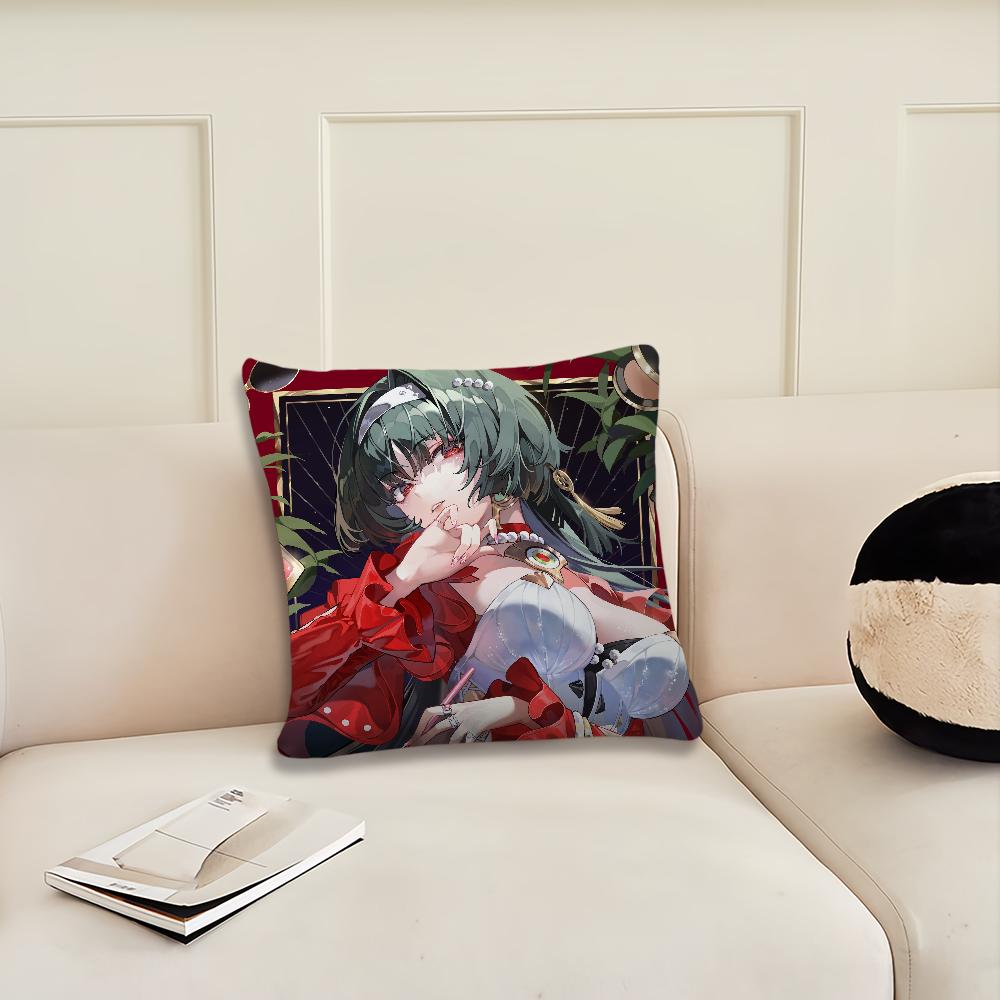 Game Zenless Zone Zero Astra Yao cushion cover Pillow Cover Decoration Room Home Sofa living Office Car Nordic Simplicity