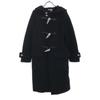 HYKE Made In Japan Wool Blend Duffel Coat 1 Black Women Used
