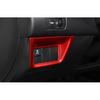 For Honda Accord 10th 2018- ABS Red Headlight Switch Control Frame Trim 1PCS