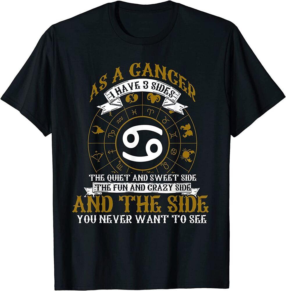 Футболка унисекс «As A Cancer I Have Sides Знак зодиака»