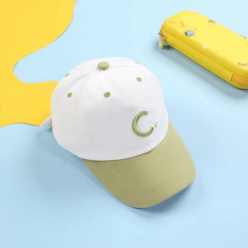 Бейсболка с вышитыми буквами для малышей, новая спортивная кепка с козырьком от солнца, регулируемая детская кепка для мальчиков и девочек от 1 до 3 лет