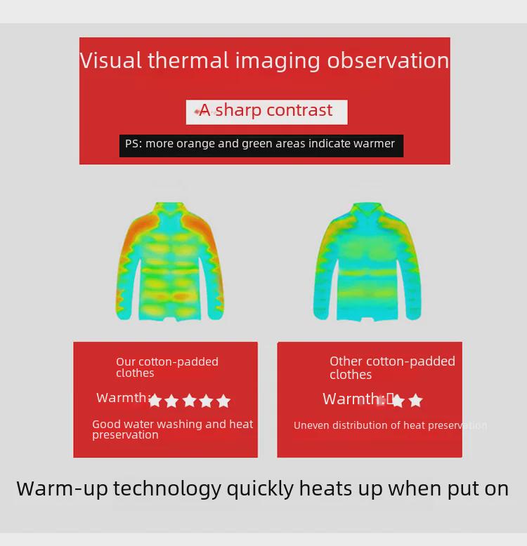 Brand Men's Thick Warm Down Cotton Jacket - Autumn/Winter Casual Stand Collar, Slim Fit.