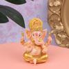 Барная стойка, кассир, рабочий стол, украшение своими руками, золотой Господь Ганеша, статуя Будды, скульптуры бога-слона, статуэтки Ганеши