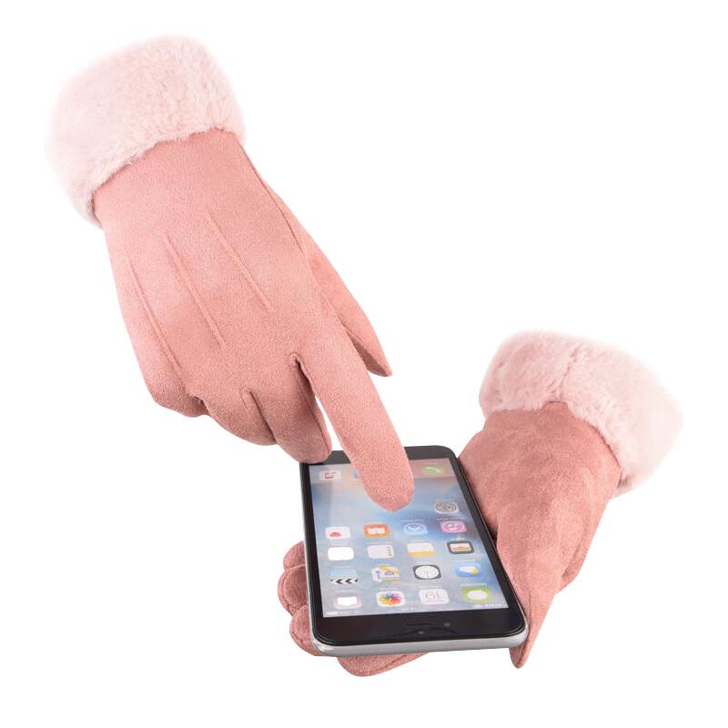 Hengyuanxiang HYX009ST Women's Thermal Fleece Cycling Gloves