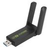 WiFi-адаптер Стабильный USB 3.0 Двухдиапазонный 1201 Мбит/с 573,5 Мбит/с Антенна высокого усиления WiFi-адаптер для семьи