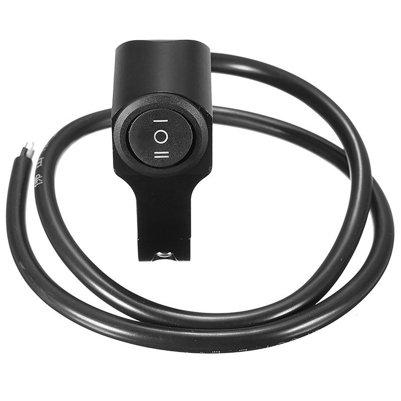 Переключатели фар на руль мотоцикла Кнопка включения третьей передачи Переключатель из модифицированного алюминиевого сплава Водонепроницаемые переключатели противотуманных фар