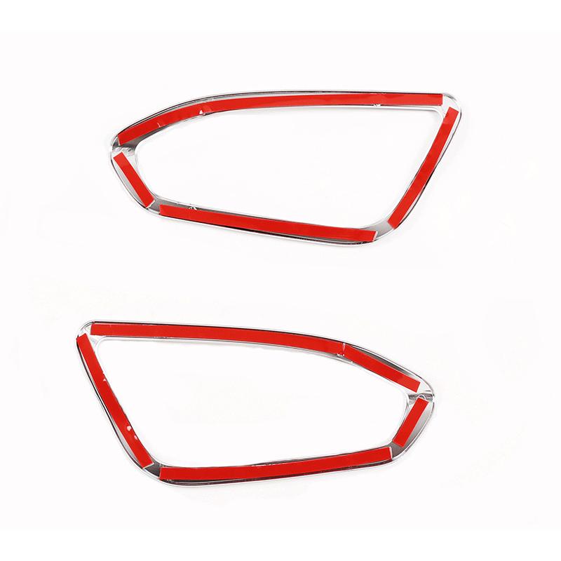 2 шт./компл., наклейки на внутреннюю дверную ручку автомобиля из АБС-пластика, наклейки на рамку, подходят для BMW 1 2 серии F20 F21 F22 F23 2012-авто