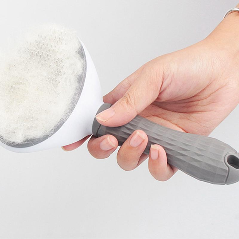 Щетка для волос для собак, расческа для кошек, уход и уход за кошками, щетка из нержавеющей стали, расческа для длинных волос, чистка собак, аксессуары для собак