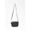 Black U23 Women's Mini Urban Shoulder Bag With Single Zipper Compartment And Adjustable Cross Strap U:16E:20G: