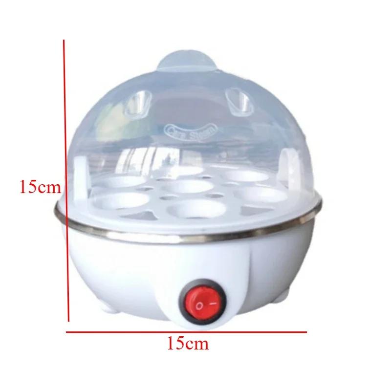 Egg Cooker Automatic Power Off Home 7 Eggs Multi-Functional Steamed Egg Custard Boiled Egg Steamer Machine Breakfast Artifact