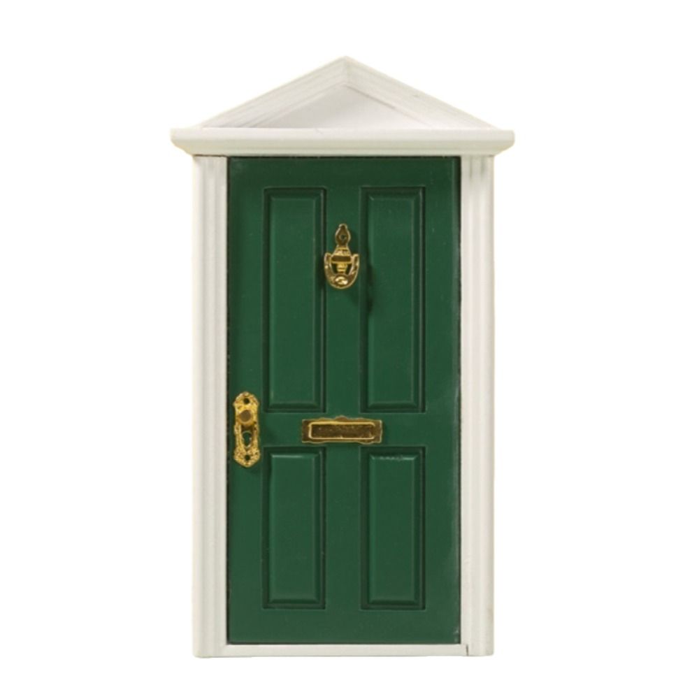 Smoother Edge Mini Wooden Door Miniature Miniature Simulation Furniture Dollhouse Miniature