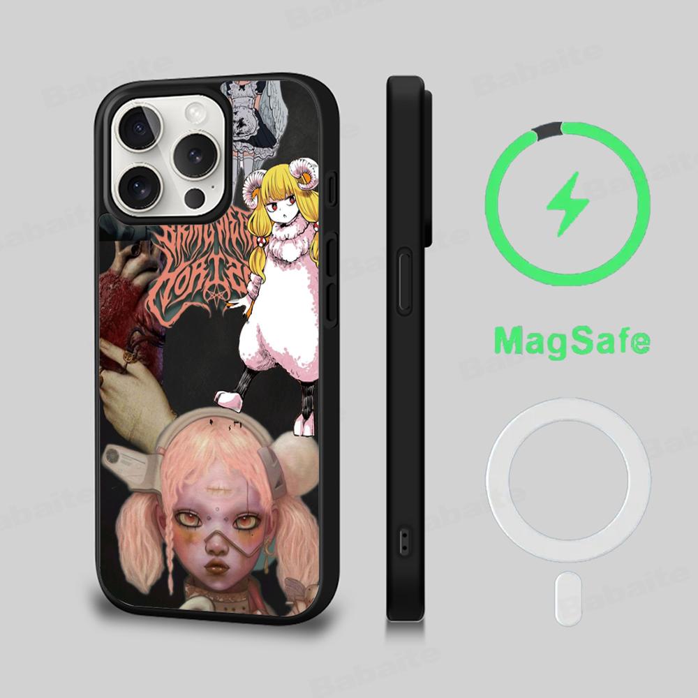 Post Human Nex Gen Phone Case Magesafe Magnetic Wireless Charge Case For iPhone 16 11 12 13 14 15 Pro Max Plus Mini