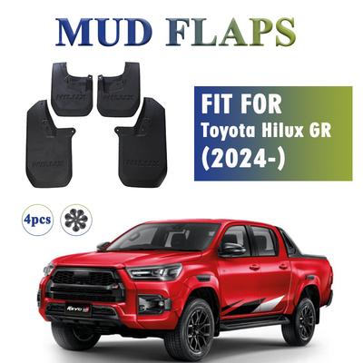 ДЛЯ Toyota HILUX GR 2024 2025 Брызговики Защита от брызг Брызговики Крыло Автомобильные аксессуары Передние Задние 4 шт.