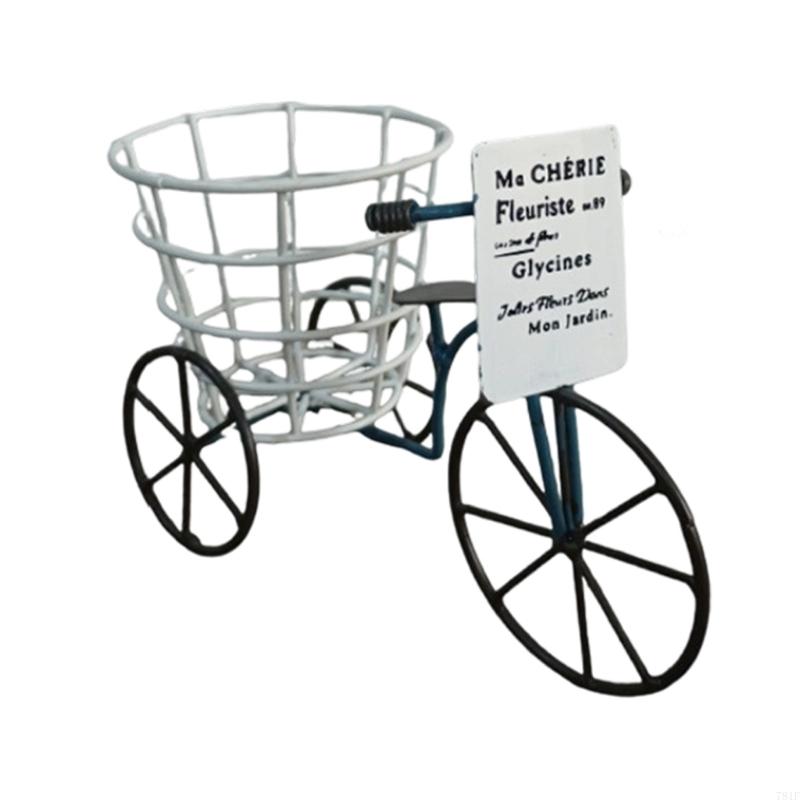 Artistic Iron Flower Pot Holder In Retro Bicycles For Gardens Or Homes
