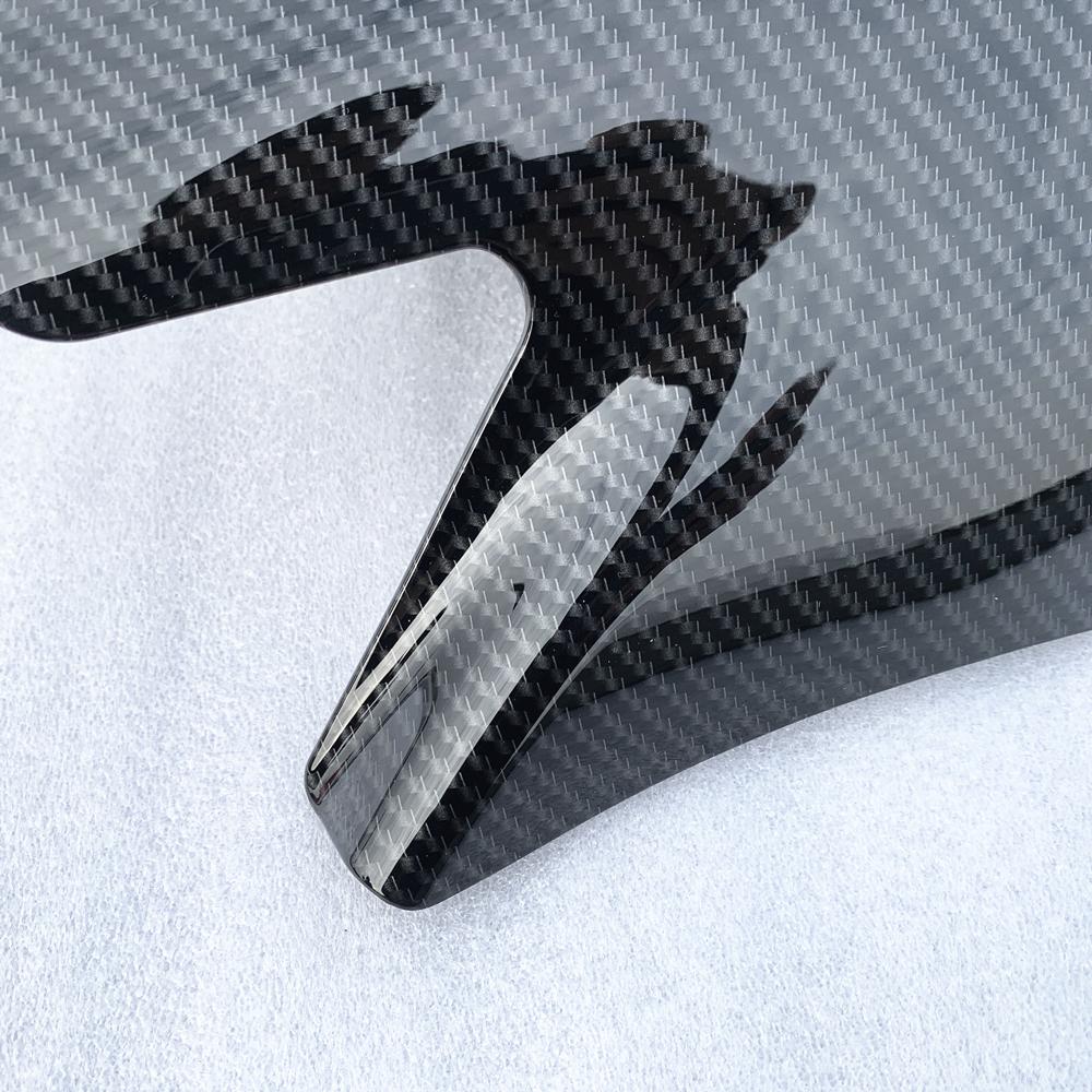 Лобовое стекло мотоцикла для Kawasaki Z1000 2007 2008 2009 Z 1000 z 1000 карбоновое лобовое стекло с двойным пузырем NINJA z1000 07 08