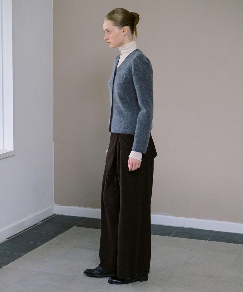 AHWE Wool Knit Pants_Brown