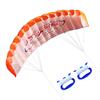 1.4m Colorful Double Flying Line Wing Kite Stunt Power Kite Soft Giant Flying Kite Sports Beach Kite