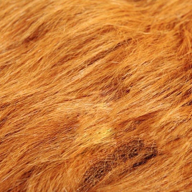 Новый костюм для питомца с гривой льва, парик для кошки на Хэллоуин с ушками, шляпа для питомца, парик с гривой льва, милый питомец