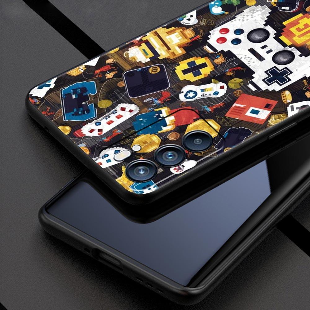 Game Controller Graphic Phone Case For Oppo Reno 13 12 11 10 7 F Find X5 X6 A98 A80 A79 A78 A57 A54 A31 A17 Pro Soft TPU Cover