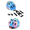 Adjustable Bike Helmet Set with Knee Pads Elbow Pads Wrist Guards Kid Roller Skating Protective Gear for Girls and Boys 24BD