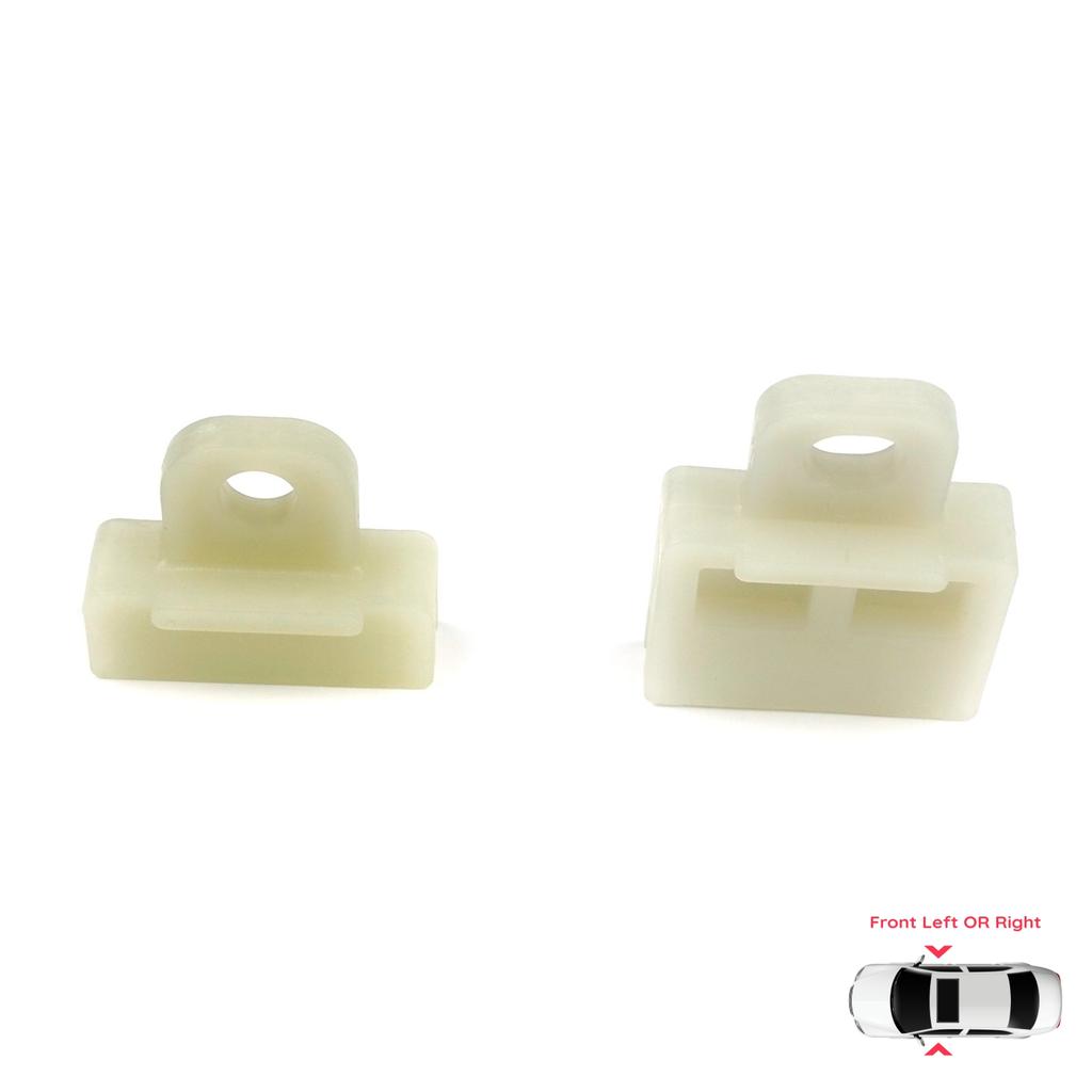 BWR5019+BWR5023 Window Glass Holder Slider Sash Clips for Toyota Corolla Prius Cruiser Hilux Matrix Pontiac Vibe Lexus RX