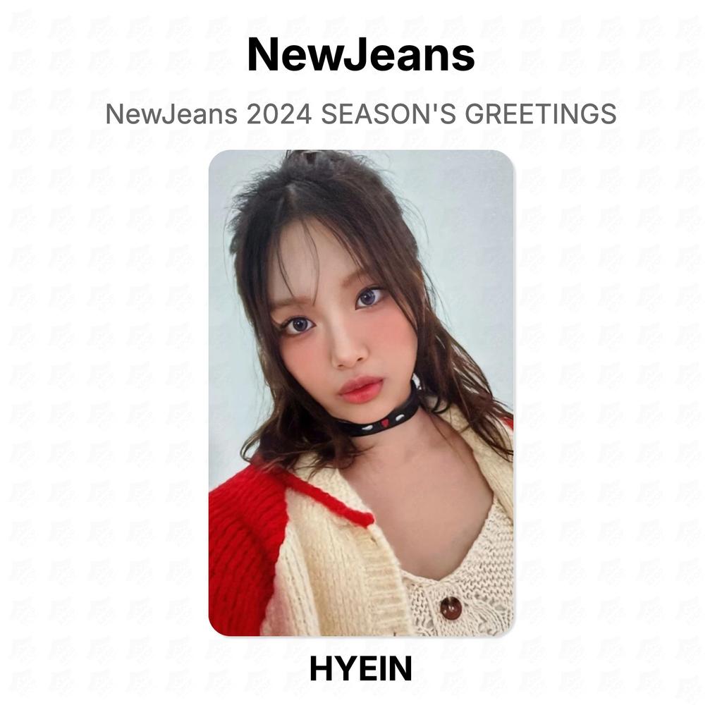 NewJeans 2024 SEASON'S GREETINGS Официальная фотокарточка