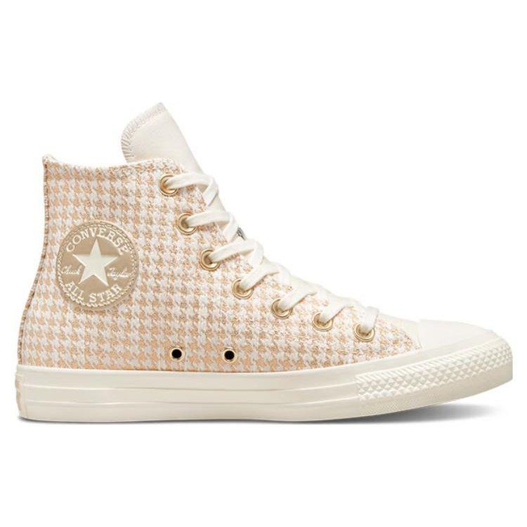 Converse Chuck Taylor All Star Модные Повседневные Удобные Высокие Кеды из Канваса Унисекс Розовые Белые A04278C