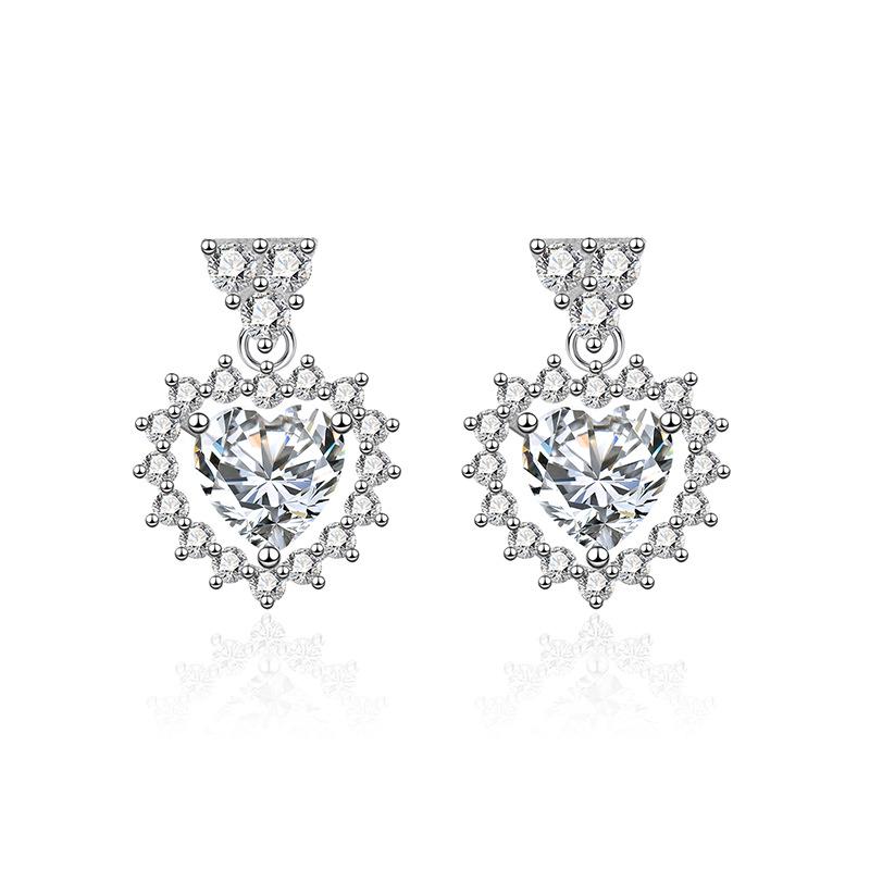 Sace Gems Классические серьги из медного сплава с цирконом, женские ювелирные изделия, свадебный подарок для вечеринки