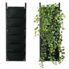 1PC 7 Pocket Wall Hanging Planting Bags Wall Grow Bags Planting Vertical Flower Grow Pouch Planter Garden Supplies