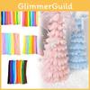 Plush Colored Twisting Rod Diy Simulation Strips Folding Rod Flowers Kid Toy