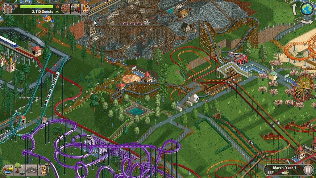 RollerCoaster Tycoon Classic North Switch (Импорт Америка) –